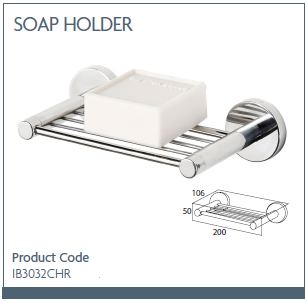 Boston Soap Holder - Product Code: IB3032CHR