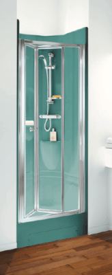 Marble look finish shower pod