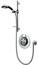 Aqualisa AXIS concealed shower valve with adjustable height shower head kit