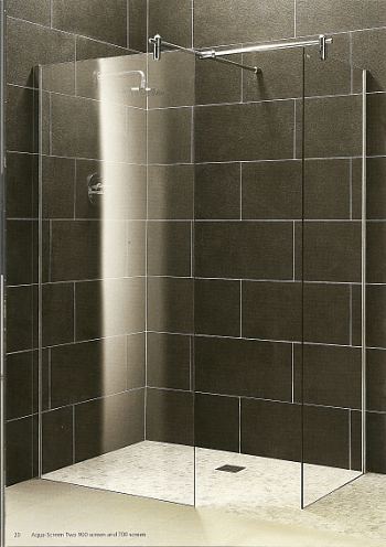 Wet room shower screens