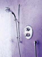 Mira Fino B-biv built in thermostatic mixer shower valve with riser rail hose and handset