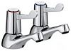 Lever operated taps and brassware