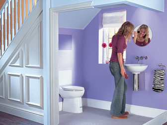 Convert the most awkward space into a cloakroom