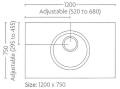 Aquadec Easyfit 10 - ADE1275GRY