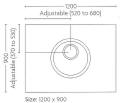 Aquadec Easyfit 9 - ADE1290GRY