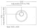 Aquadec Easyfit 5 - ADE1380GRY