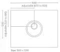 Aquadec Easyfit 11 - ADE1512GRY