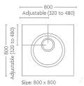 Aquadec Easyfit 1 - ADE8080GRY