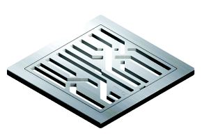 Alternative gully cover plate for Impey Wet Room floor drain - The FIBRE