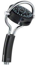 Closeup of the Mira 360 Magnetic shower handset