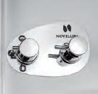 Novellini EON thermostatic shower mixer valve