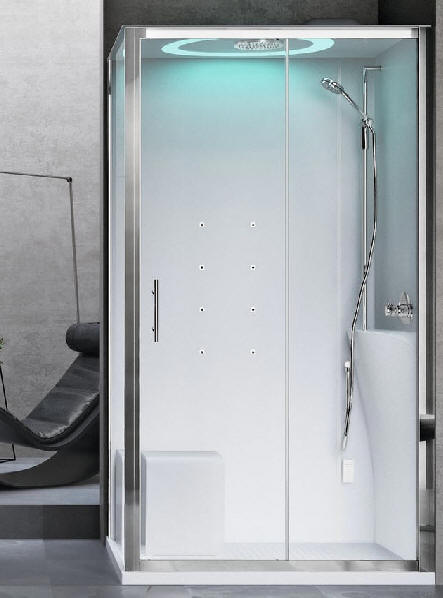 Novellini EON 2P rectangular corner shower pods