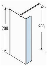 Diagram showing Kuadra H with a Kuadra HL fixed deflector