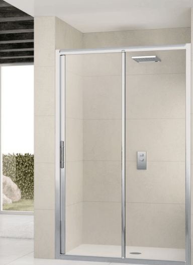 Novellini LUNES 2P framed sliding door shower enclosure