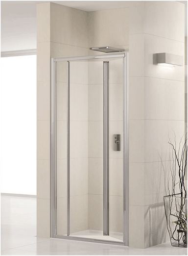 Novellini LUNES S framed bi-folding shower door