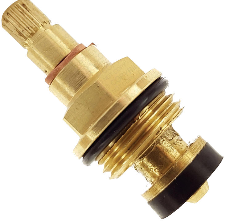 Compression tap gland. 1/2" BSP with non-threaded collar.