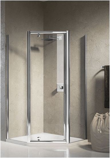 Novellini Pentagono G pentagonal corner shower enclosure