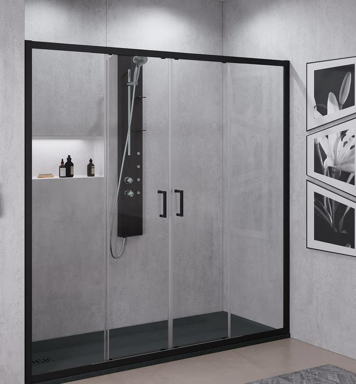 Novellini ZEPHYROS 2.0 2A - Extra large double sliding shower door