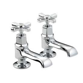 Bristan Art Deco basin Taps