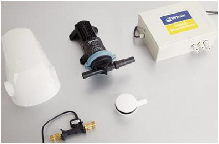 Whale type shower waste pump kit.