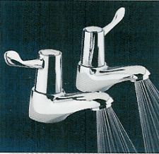 Bristan Spray Lever Basin Taps